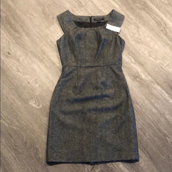 Banana Republic Dresses & Skirts - ✨NWT✨ Banana Republic gray sleeveless tweed dress